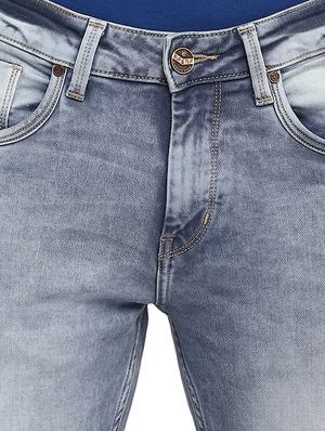 blue heavy washed denim jeans - 16638321 - Standard Image - 5