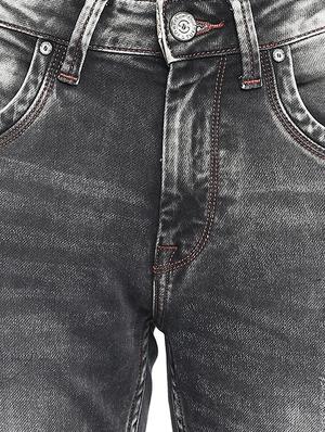 grey heavy washed ripped denim jeans - 16638326 - Standard Image - 5