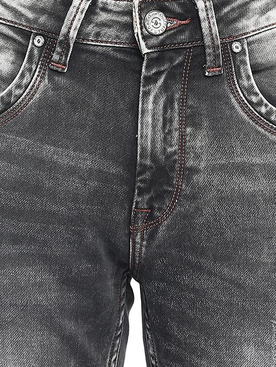 grey heavy washed ripped denim jeans - 16638326 - Zoom Image - 5