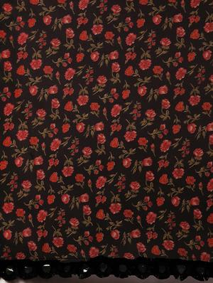 floral printed saree with blouse - 16640335 - Standard Image - 5