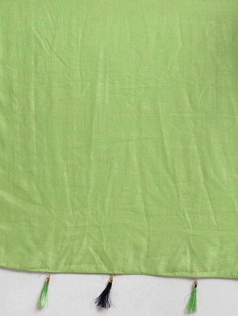solid half and half saree with blouse - 16640347 - Zoom Image - 5