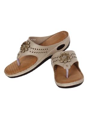 beige slippers flip flops - 16640358 - Standard Image - 2