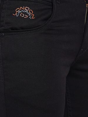 black plain denim jeans - 16640381 - Standard Image - 5