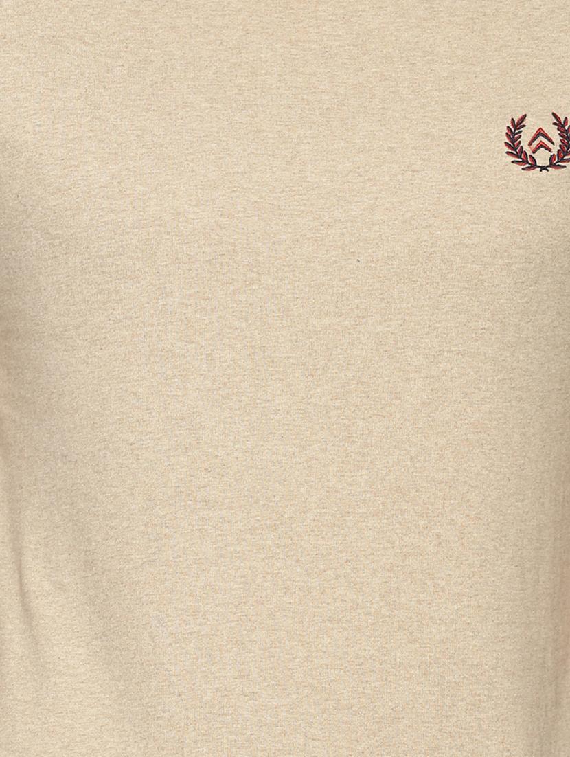 beige taped t-shirt - 16640808 - Zoom Image - 5