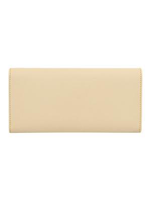 beige leatherette (pu) regular clutch - 16640917 - Standard Image - 2