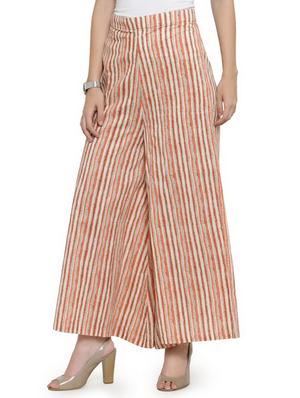 high rise striped palazzo - 16641482 - Standard Image - 2