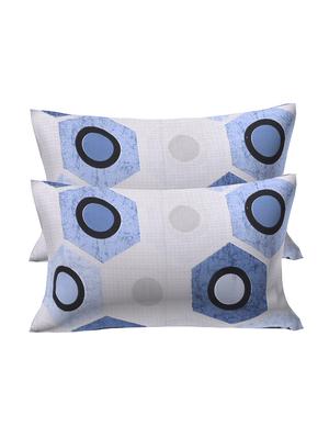 cotton double bedsheet with two pillow cover - 16641899 - Standard Image - 2