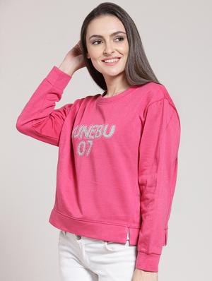 crew neck quirky print pullover - 16642806 - Standard Image - 2