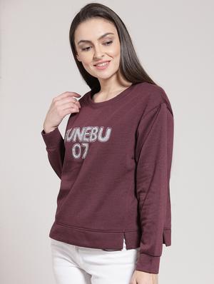 crew neck quirky print pullover - 16642807 - Standard Image - 2