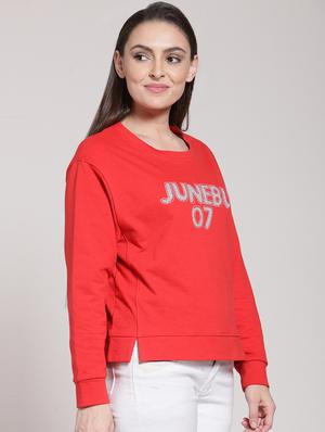 crew neck quirky print pullover - 16642808 - Standard Image - 2