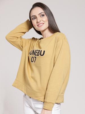 crew neck quirky print pullover - 16642809 - Standard Image - 2