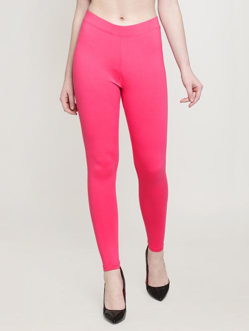 solid ankle length legging - 16642903 - Standard Image - 1