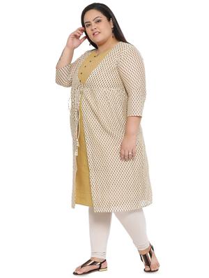 printed layered kurta - 16642933 - Standard Image - 2