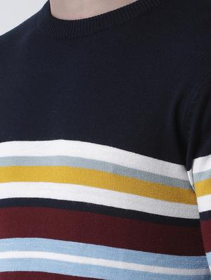 white striped pullover - 16643042 - Standard Image - 5