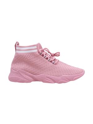 pink lace-up sports shoes - 16643164 - Standard Image - 2