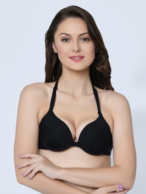 embellished styled back front open bra - 16643437 - Standard Image - 1