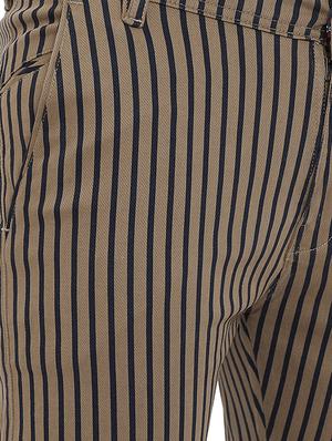 brown striped chinos - 16643836 - Standard Image - 5