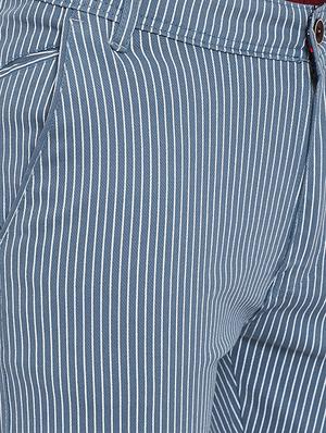 light blue striped chinos - 16643837 - Standard Image - 5