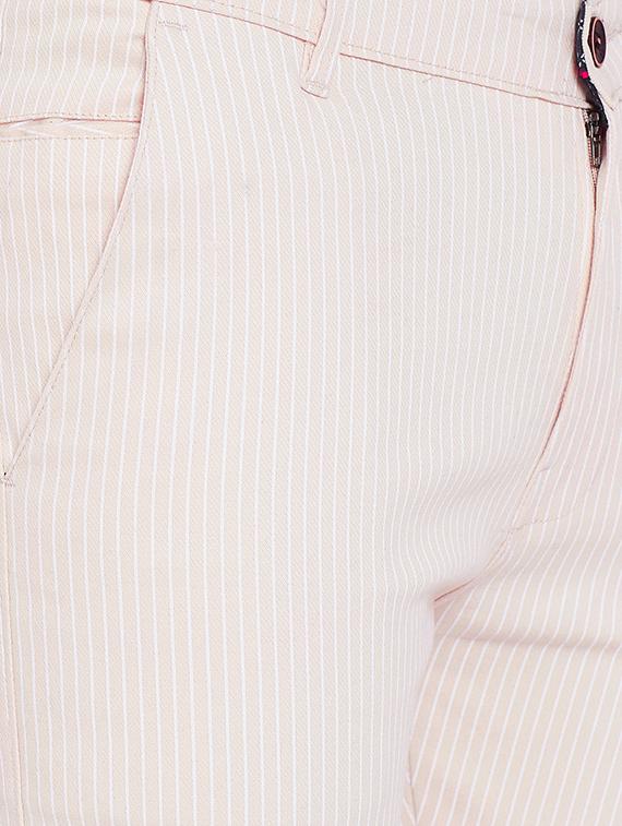 off white striped chinos - 16643839 - Zoom Image - 5