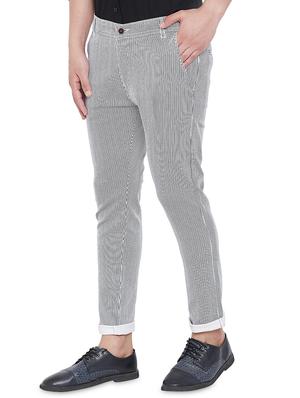 white striped chinos - 16643843 - Standard Image - 2