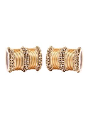 gold gold tone metal bangle - 16643848 - Standard Image - 2