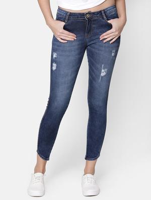 skinny fit stone washed jeans - 16643892 - Standard Image - 2