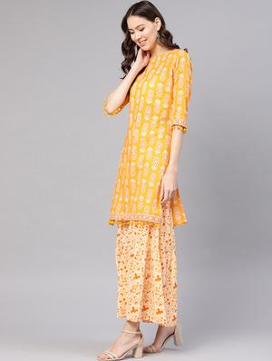 floral printed asuit set - 16644053 - Standard Image - 2