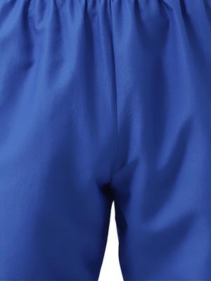 blue color block shorts - 16644075 - Standard Image - 5