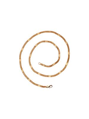 gold brass chain necklace - 16644082 - Standard Image - 2