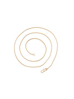 gold brass chain necklace - 16644097 - Standard Image - 2