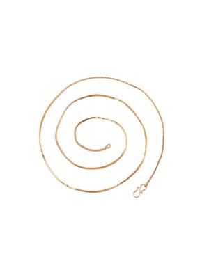 gold brass chain necklace - 16644098 - Standard Image - 2
