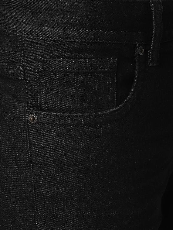 black solid plain jeans - 16644766 - Zoom Image - 5