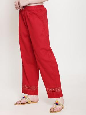 solid flared palazzo - 16645037 - Standard Image - 2