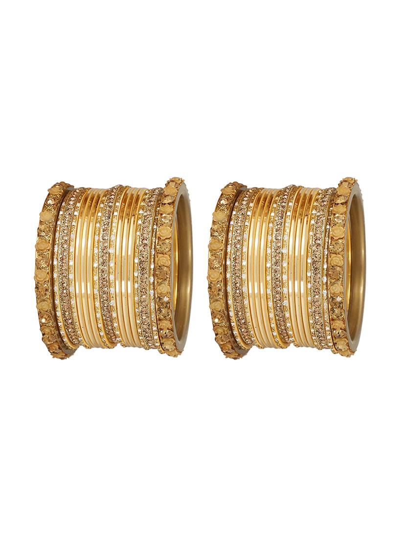 gold brass bangle - 16645041 - Zoom Image - 2