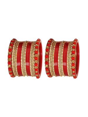 red gold tone brass bangles - 16645043 - Standard Image - 2