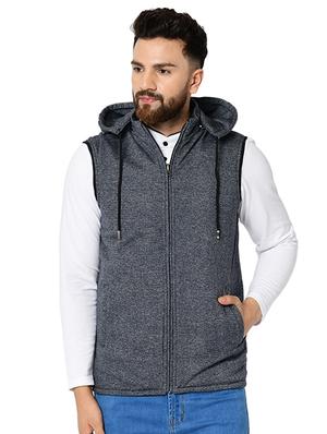 navy blue printed reversible quilted jacket - 16645380 - Standard Image - 5