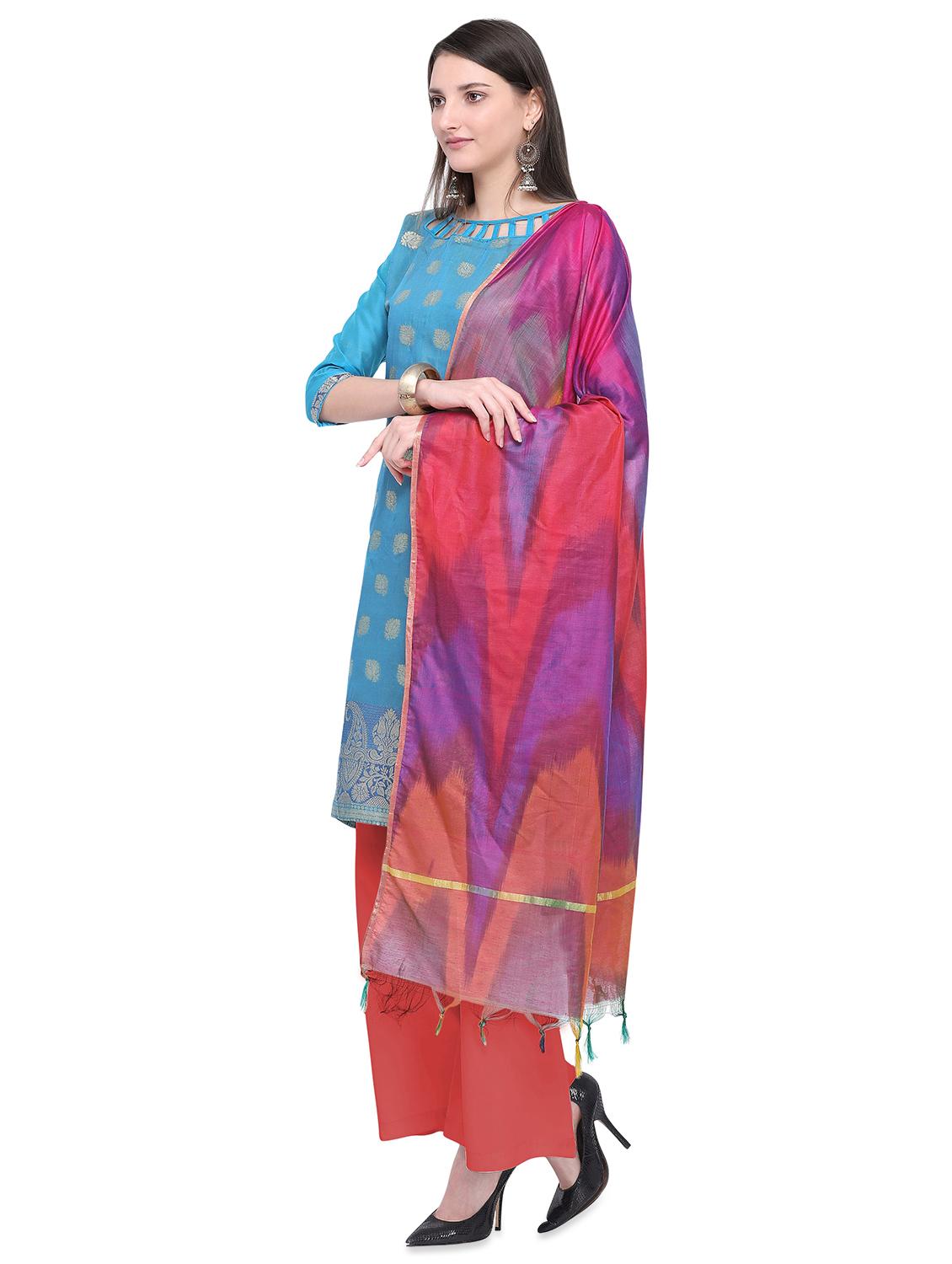 ethnic motif suit unstitched suit - 16645426 - Zoom Image - 2