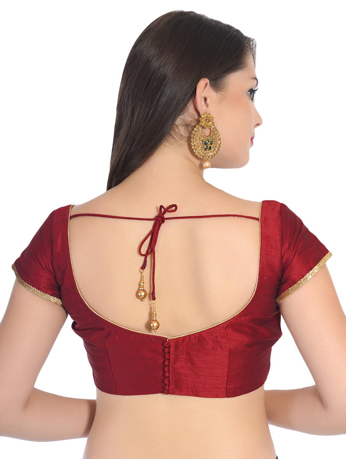 sweet heart solid blouse - 16645494 - Zoom Image - 2