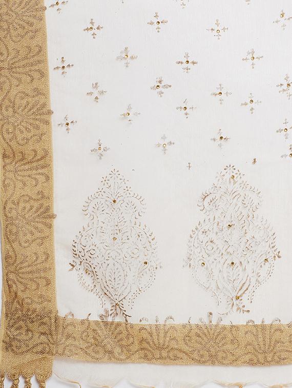 block print a-line lehenga - 16645504 - Zoom Image - 5