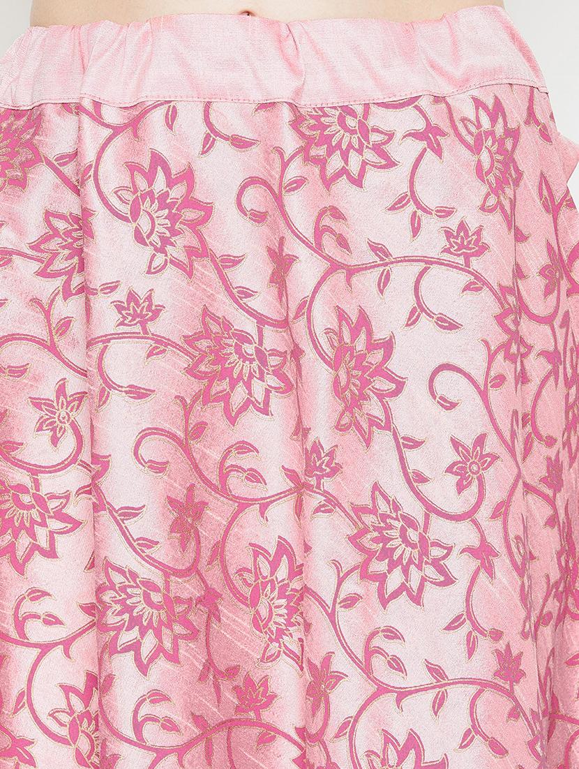 floral print a-line lehenga - 16645505 - Zoom Image - 5