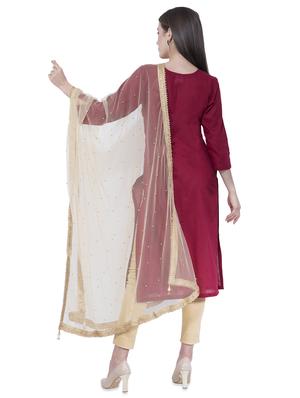 solid plain dupatta - 16645538 - Standard Image - 2