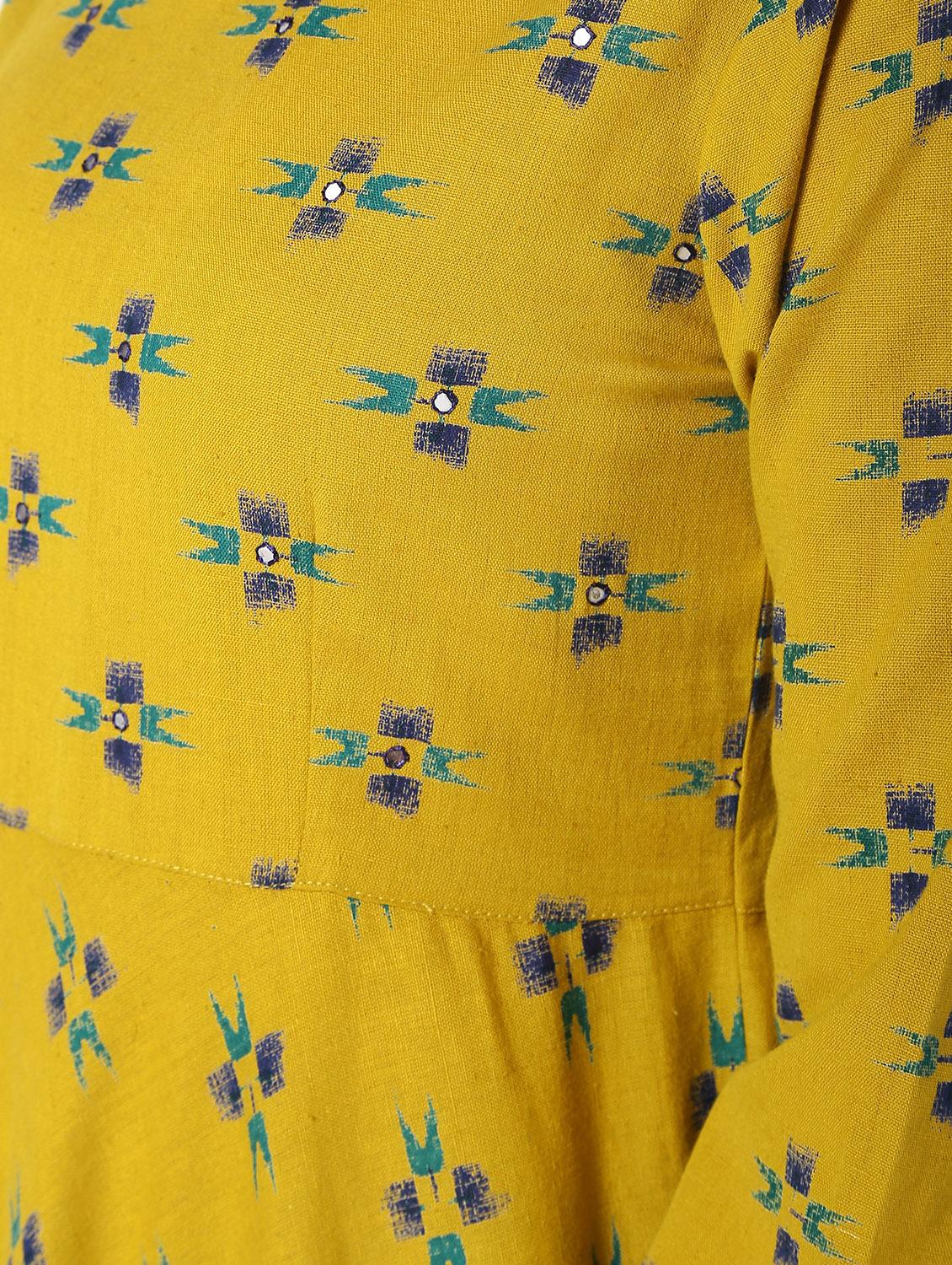 asymmetric printed kurta - 16645649 - Zoom Image - 5