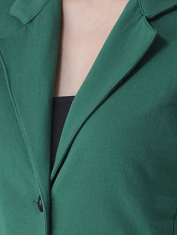 lapel neck pocket slit jacket - 16645819 - Zoom Image - 5