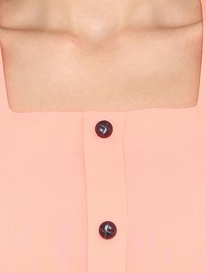 square neck bell sleeved top - 16645879 - Standard Image - 5