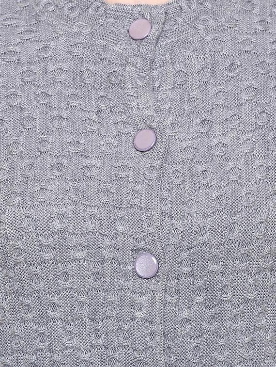 long sleeved woolen cardigan - 16645919 - Zoom Image - 5