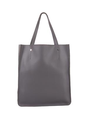 grey leatherette (pu) regular handbag - 16645980 - Standard Image - 2