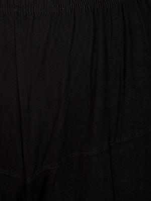 black solid churidar - 16646223 - Standard Image - 5
