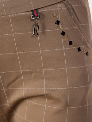 high rise embellished straight trouser - 16646440 - Standard Image - 5
