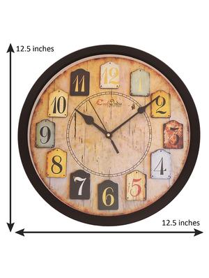 designer round analog wall clock - 16647453 - Standard Image - 5