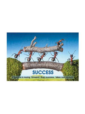 success theme design sparkle coated painting - 16648364 - Standard Image - 2